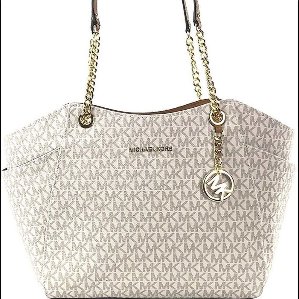 Michael kors jet set purse with matching wallet